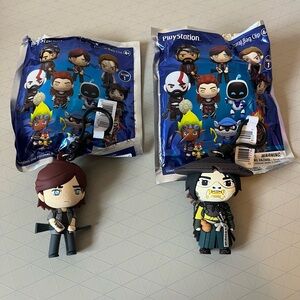 PlayStation Figural Bag Clips - Bundle of 2